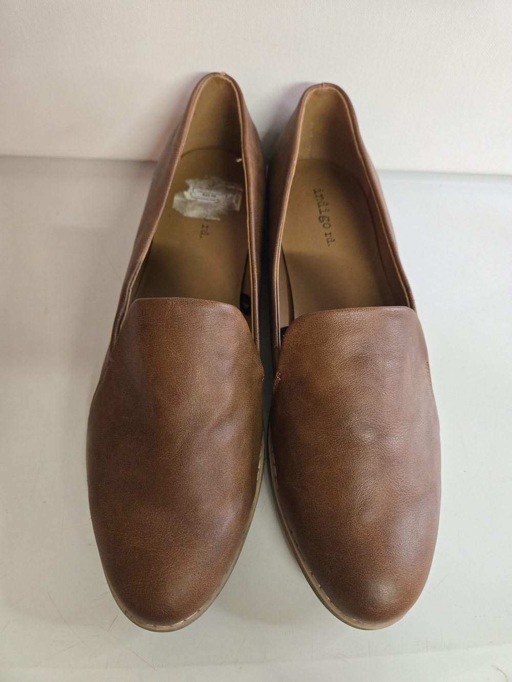 Indigo Brown Slip-On Loafers